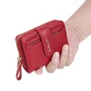 Multi-colors Fashion Women Coin Purse Leather Wallet Short Belt Hasp Ladies Girls Card Holder Clutch Bag Green Wallets for Women 6