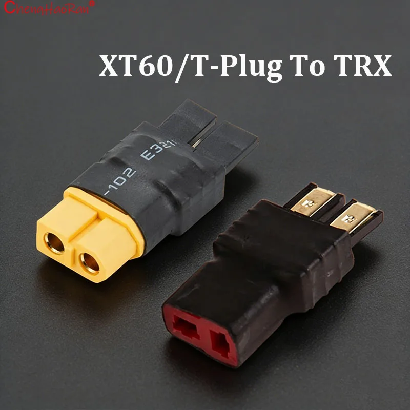 ChengHaoRan 1/2PC DIY 어댑터 XT30 XT60 XT90-T 플러그 TRX 시리즈 병렬 직접 연결 남성 여성 커넥터 제어 부품