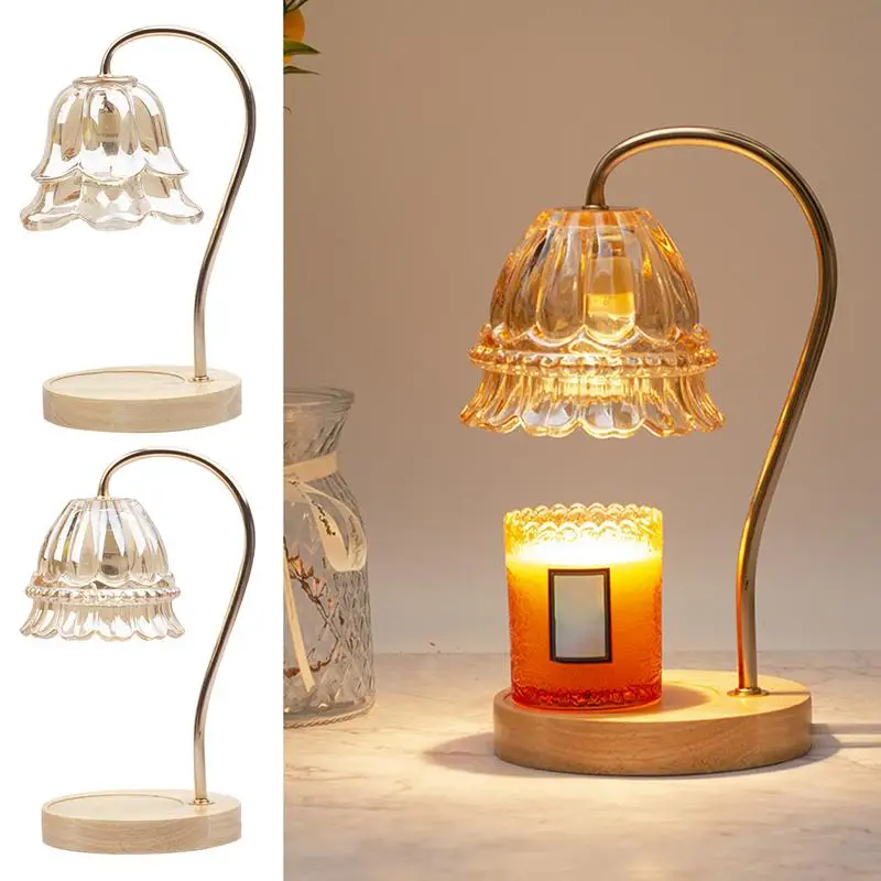 

Candle Warmer Lamp Glass Candles Wax Melting Lamp Decorative Candle Melting Light Warming Light for Table Bedroom Living Room