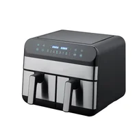 Double 4.5L Cooking Baskets Deep Hot Selling Nonstick Chips Smart Digital Electric Air Fryer for Kitchen 1
