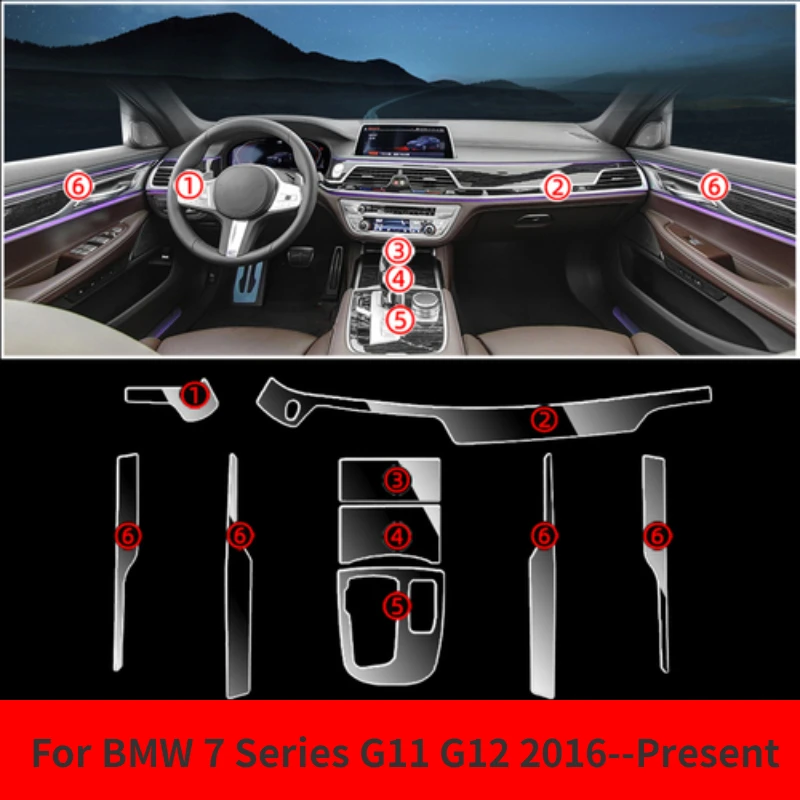 SelfhealingTPUInteriorProtectiveFilmForBMWG11G12LHD7Series