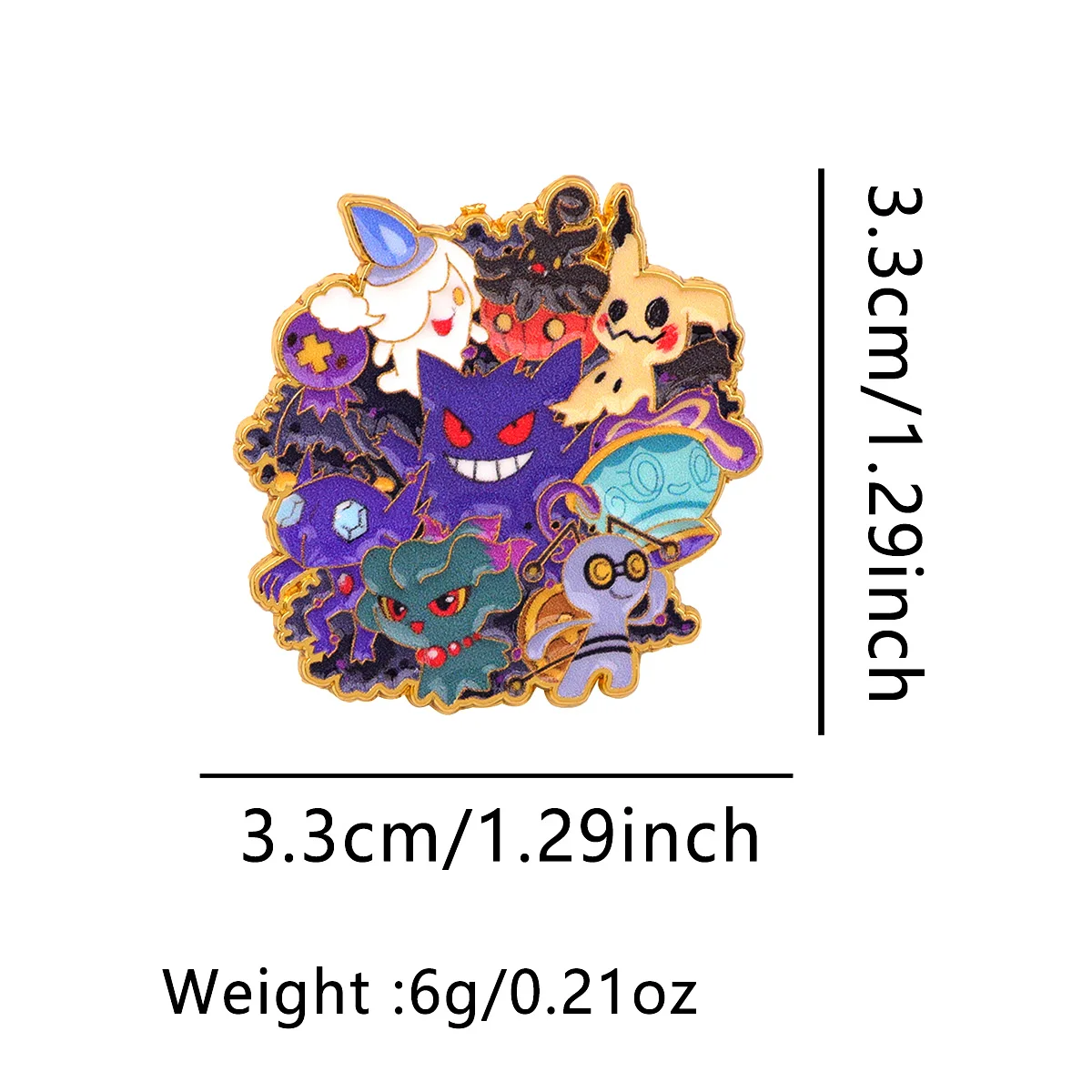 Japanese Anime Game Monsters Briefcase Badges Soft Enamel Pin Men Bagdes Lapel Pins for Backpack Brooches on Clothes Accessories