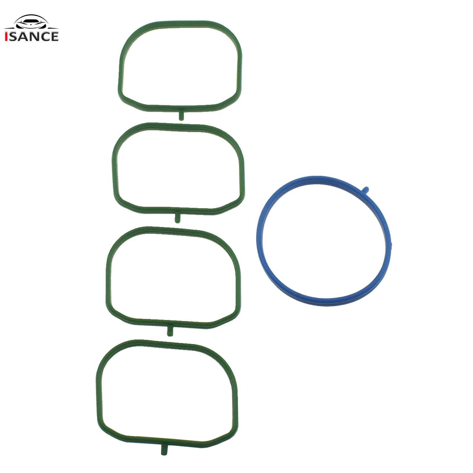 4PCS Intake Manifold Gasket Valve Gasket Mazda 3 2005-12 2.0 Mazda 5 2005-2015 6 2002-2010 2.0 2.3 GG GH LF01-13-111