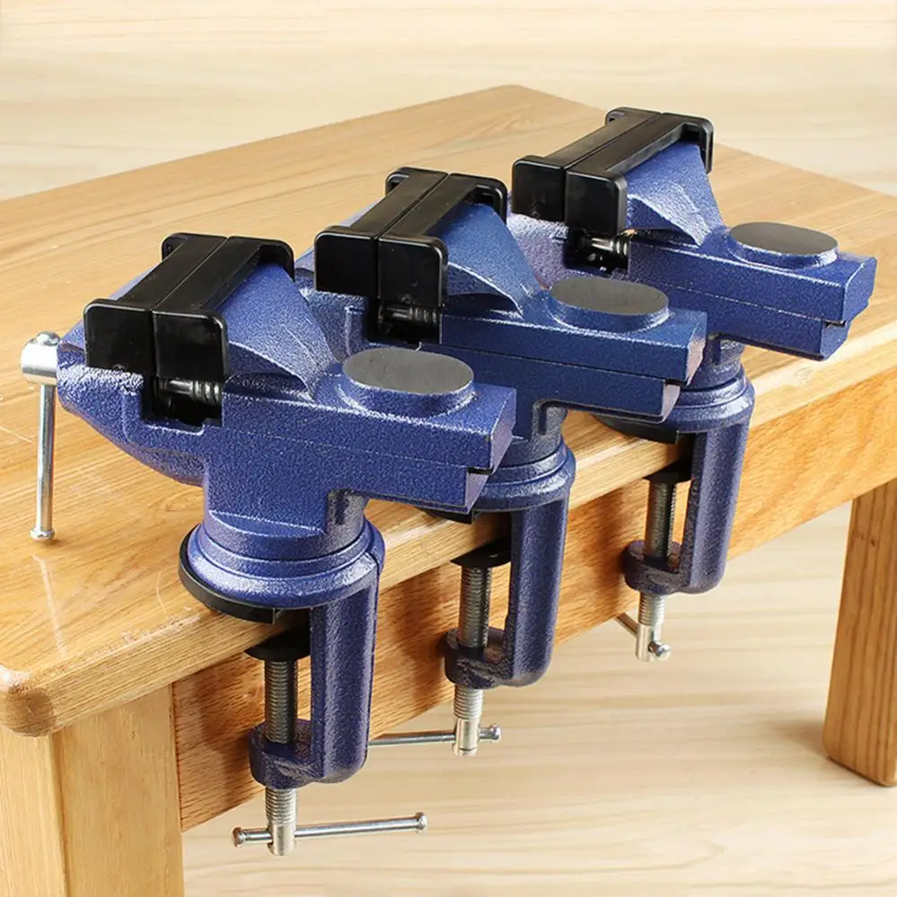 Anti Slip Pad Small Vise Specially Equipped Anti-slip Rubber Pad 4-piece Set  Mini Bench Vise Table Vise Anti Pinch Accessories