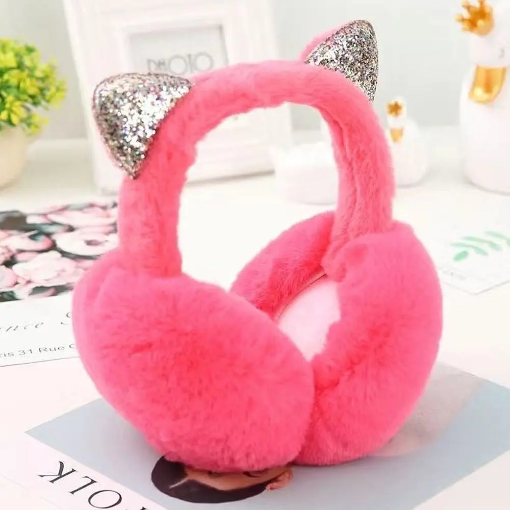 Cute Rabbit Design Animal Ear Earflap Hat Frog Animal Style Thickened Warm Ear Muffs Korean Style Foldable Design Ear Cover