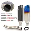 For Ducati Scrambler Icon 15-20 Motorcycle Exhaust Pipe Escape Muffler Mid Pipe Connect Tube Stainles Steel Removable DB Killer