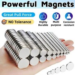 Ultra - Strength Versatile Disc Magnets for Home, Education, and DIY Projects (6X3mm - 50pcs)