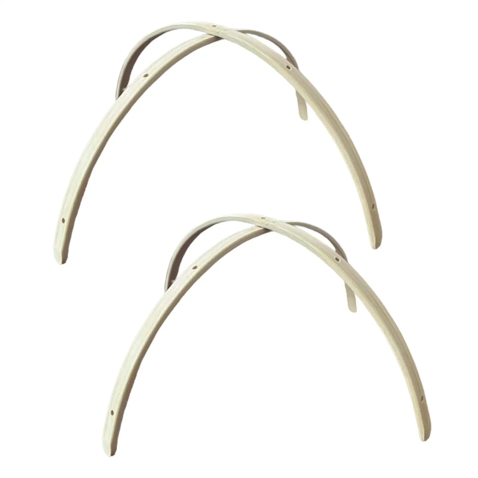 2 Set Mobile Hanging Frame Gift Crib Hanger Frame for Nursery Newborn Crib