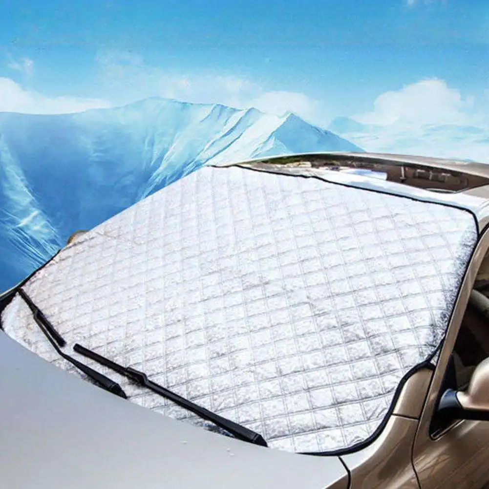 150*70cm Universal Car Front Windshield Cover Summer Sunshade Winter Ice And Snow Protective Mask Waterproof Car