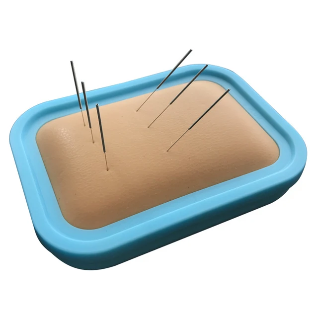 Acupuncture Skill Practice Skin Model Acupuncture Learning Skin Model Skin Suture Practice Pad for Surgery Simulation Training 3