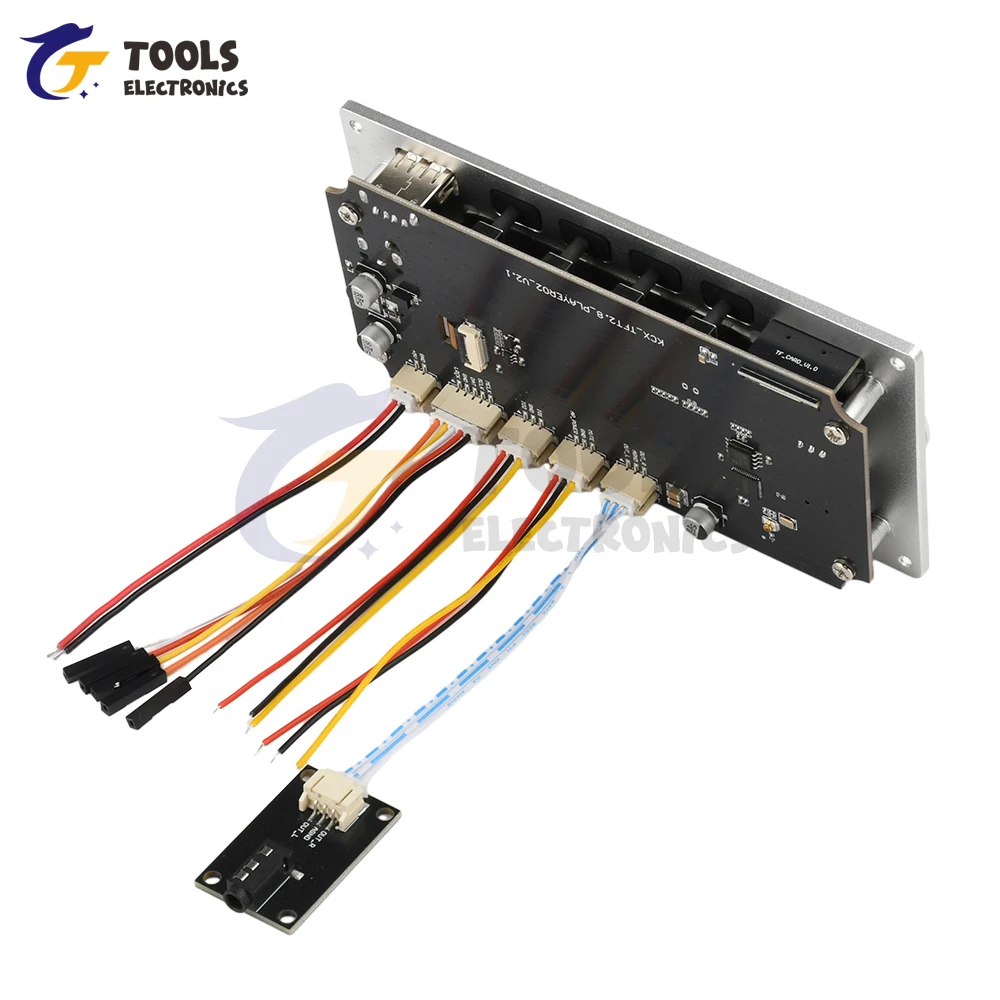 Audio Decoding Board 2.8 Inch TFT Color Screen Lossless Support I2S Digital Audio Output Player TF USB Call
