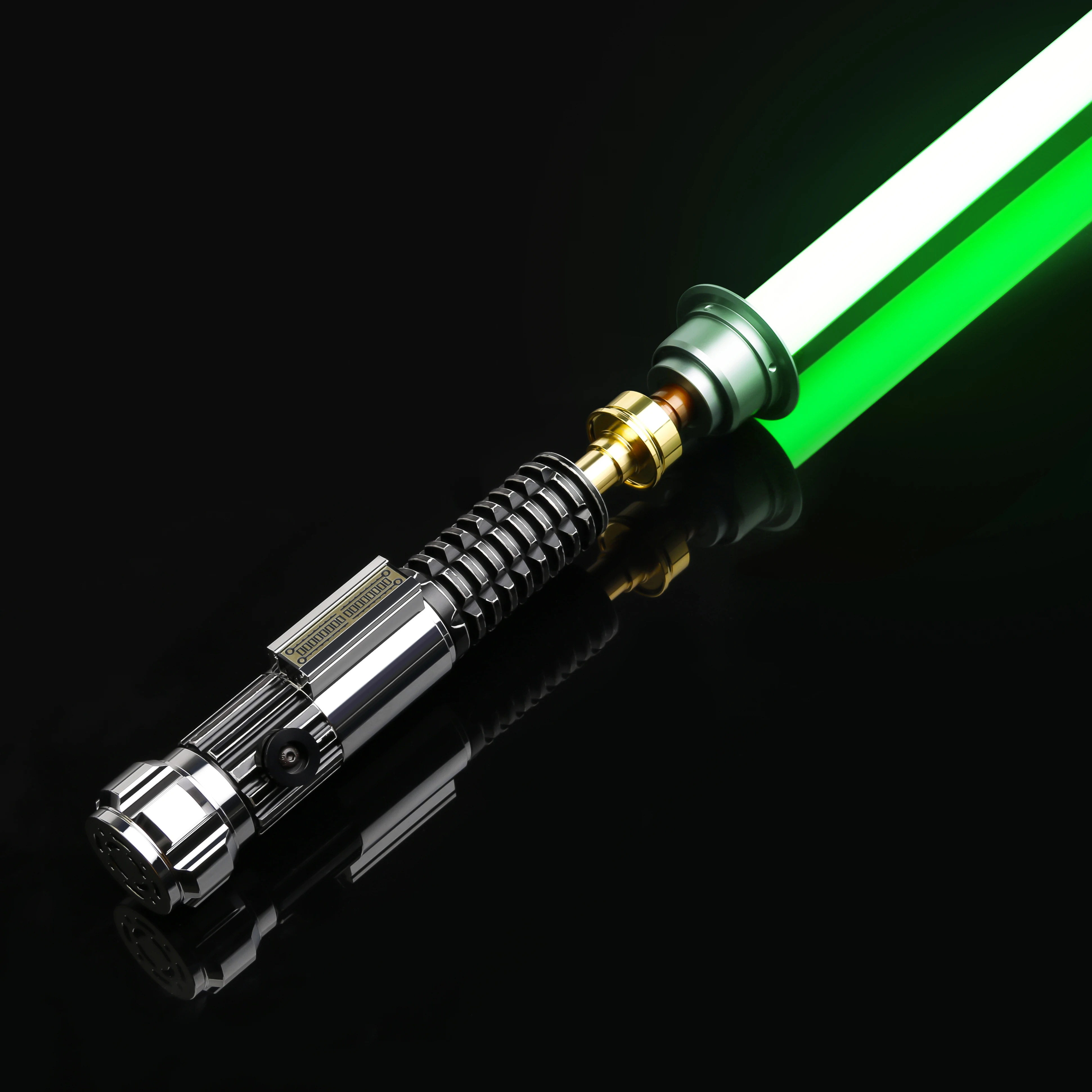Фото Световой меч TXQSABER Kenobi-Wan EP3 SNV4 Skywalke Laster боевой проффи джедай 16, звуковой Blaster, гладкая металлическая подвижная подвеска в подарок №3