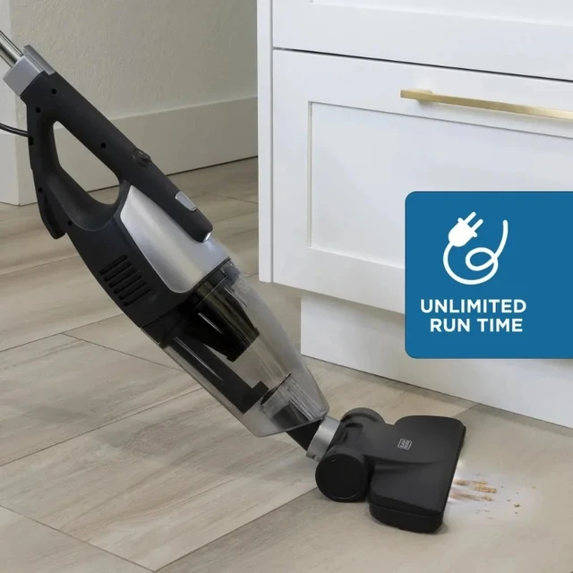 Black + Decker 3-in-1 Lightweight Corded Upright and Handheld Multi-Surface  Vacuum EV1416