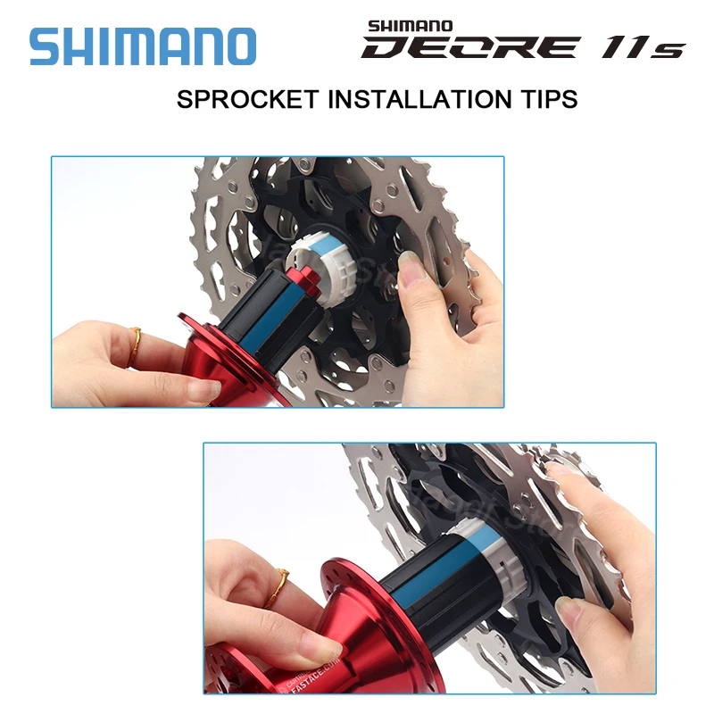 SHIMANO MTB Deore CS M5100 Freewheel Mountain Bike Cassette 11 speed 11-42T 11-51T