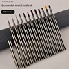 New Product 12 Pcs Set Nail Art Brushes Set Nail Art Design Pen Painting Tools with Gel Gradient Nail Supplies for Professionals 1