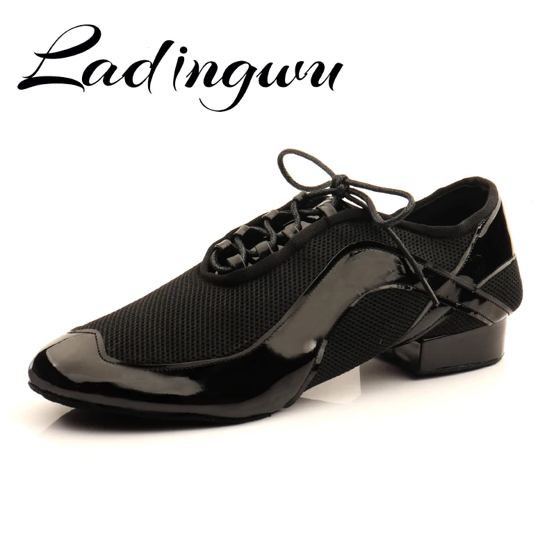 LadingwuNewStyleMenLatinDanceShoesRumbaTangoDanceShoesMen