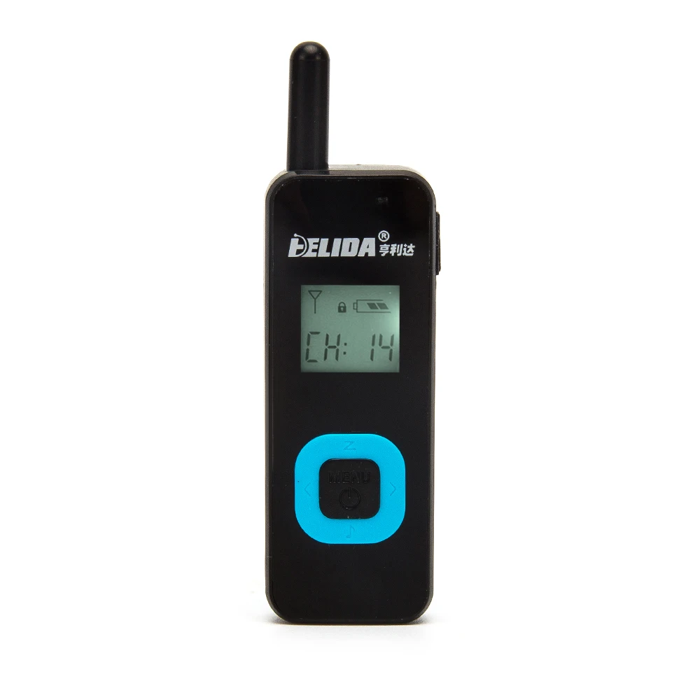 100 Mile Wireless Walkie Talkie, 1 km Range, 25CH, 2W, UHF, 400-480Mhz, 2Pcs 5