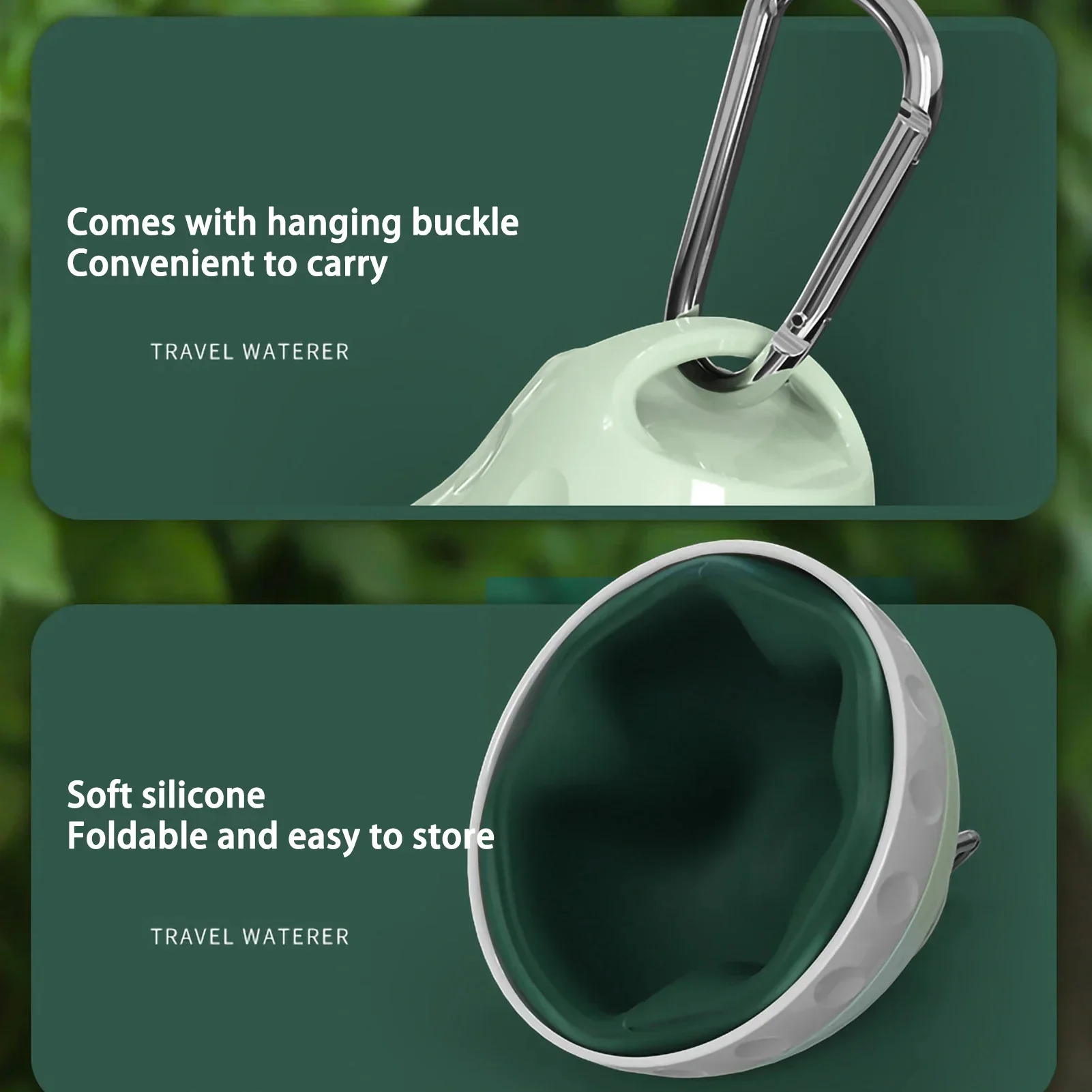 Foldable Dog Water Bottle 6