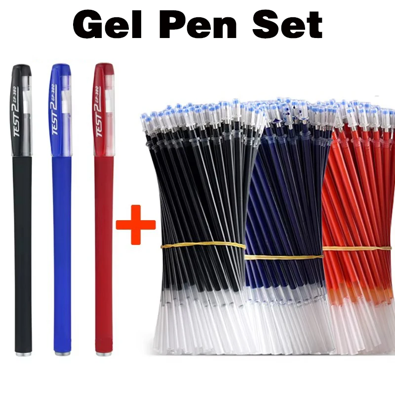Premium 13-Piece Gel Pen Set - Fine Point 0.38mm, Assorted Ink Colors - Ideal for Office and School Writing Supplies