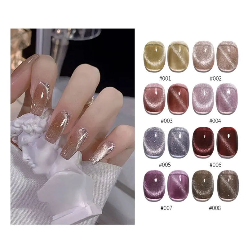 

15ML Cat Eye Magnetic Gel Nail Polish UV Gel Soak Off Semi Permanent UV LED Manicure For Nail Art Gel Varnis