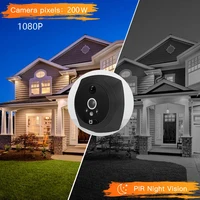 4.5 Inch 1080P Digital Door Viewer Smart Home Peephole Doorbell Camera PIR Motion Detection Night Vision Video Doorbell - Image 3