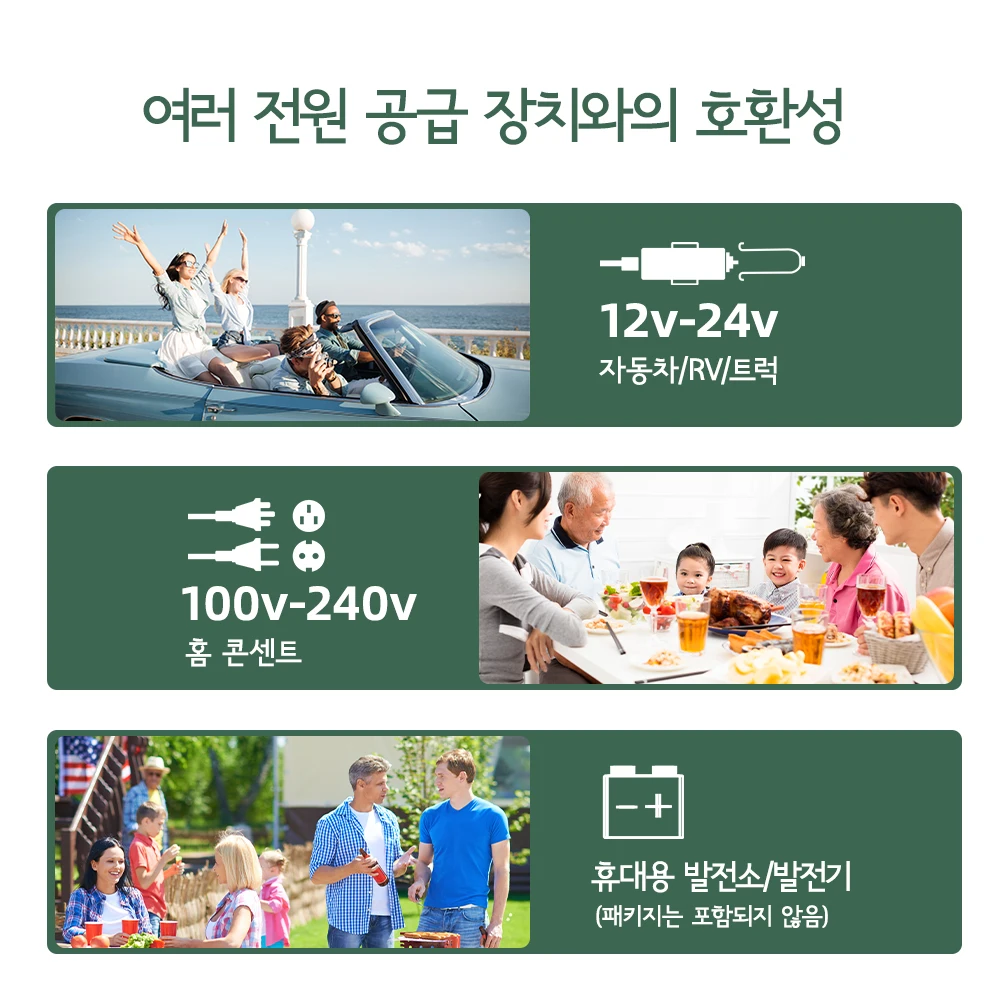 Alpicool 15L 휴대용 자동차 냉장고 12 볼트 미니 냉장고 냉동고 12/24V DC 100-240V AC 쿨러 트럭 캠핑 여행