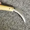 Japanese Gardening Weeding Sickle Hand Hoe Portable Weeding Puller Heavy Duty Handheld Sickle Tool for Flower Gardening Planting 6