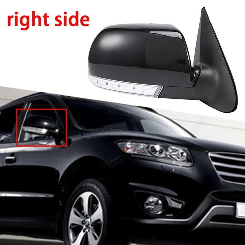 Car Side Door Power Rear View Mirror Assembly Forhyundai Santa Fe 2007
