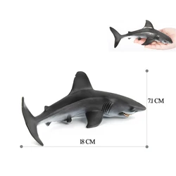 Realistic Ocean Animal Educational Toy Figure Set (Shark - 1)