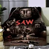 Saw X Horror Thriller Movie Printed Blanket Picnic Blankets Warm Blanket Soft and Comfortable Blanket Home Travel Birthday Gift 5