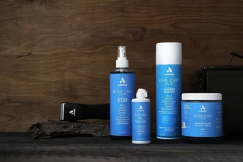 Detachable Blade Clipper Cordless Animal Dog Grooming Removable Lithium Ion Battery Charge Light Black 6