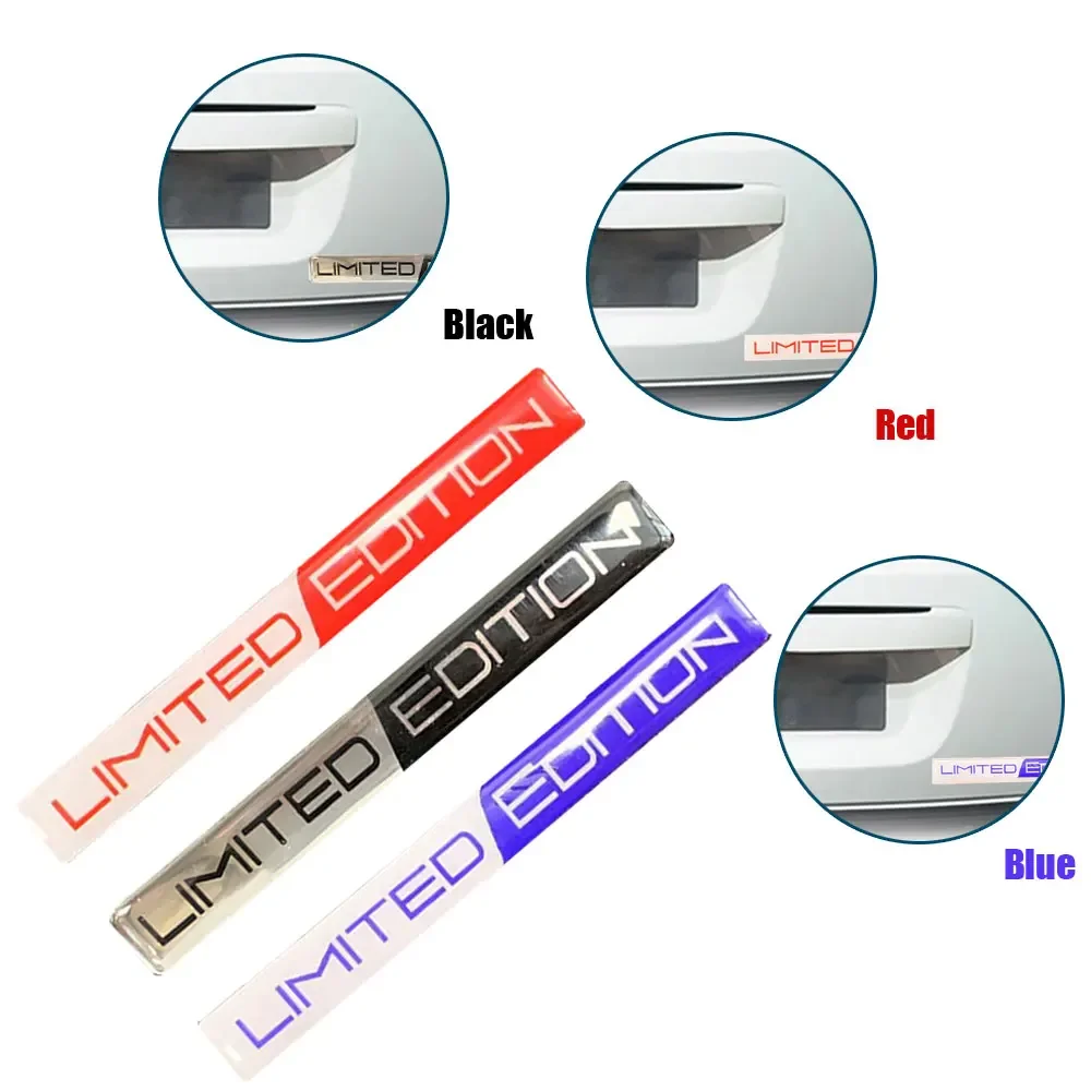 3D Limited Edition Metal Emblem 3