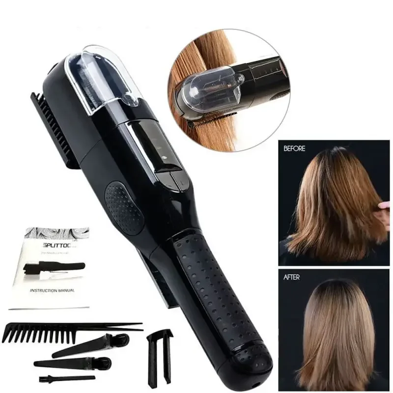Cortadora de cabello puntas abiertas automatico, eliminador de daños en seco, corte automático, cortadora de pelo inalámbrica para mujer 4 Cortadora de cabello puntas abiertas automatico Cortadora de cabello puntas abiertas automatico, eliminador de daños en seco, corte automático, cortadora de pelo inalámbrica para mujer - Imagen 4