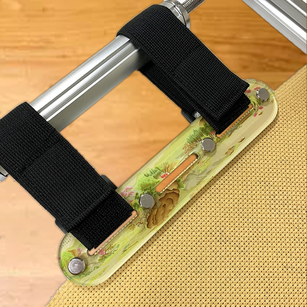 Cross Stitch Tension Clips Acrylic Stitching Side Tension Clip Set Embroidery Fabric Holder Clamp for Sewing