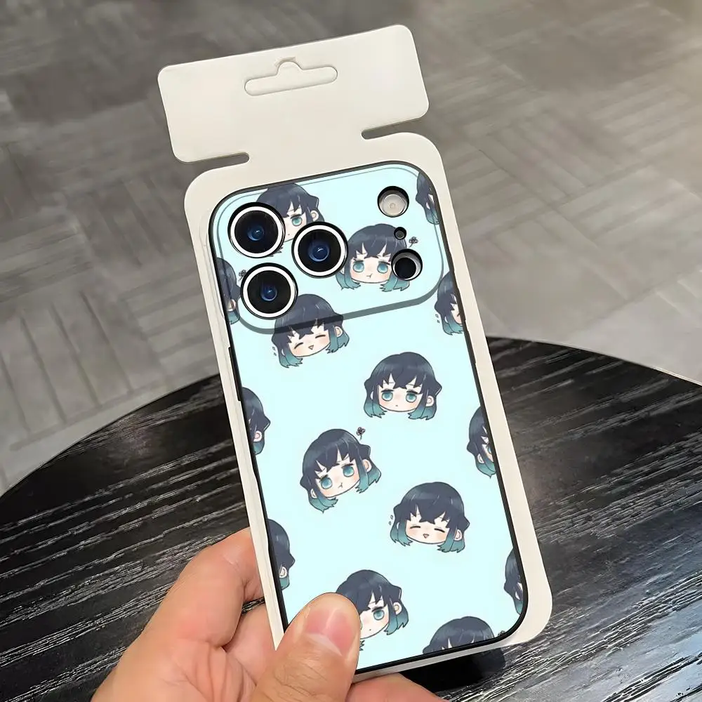 Muichiro Tokito Anime Black Soft Shell Phone Case