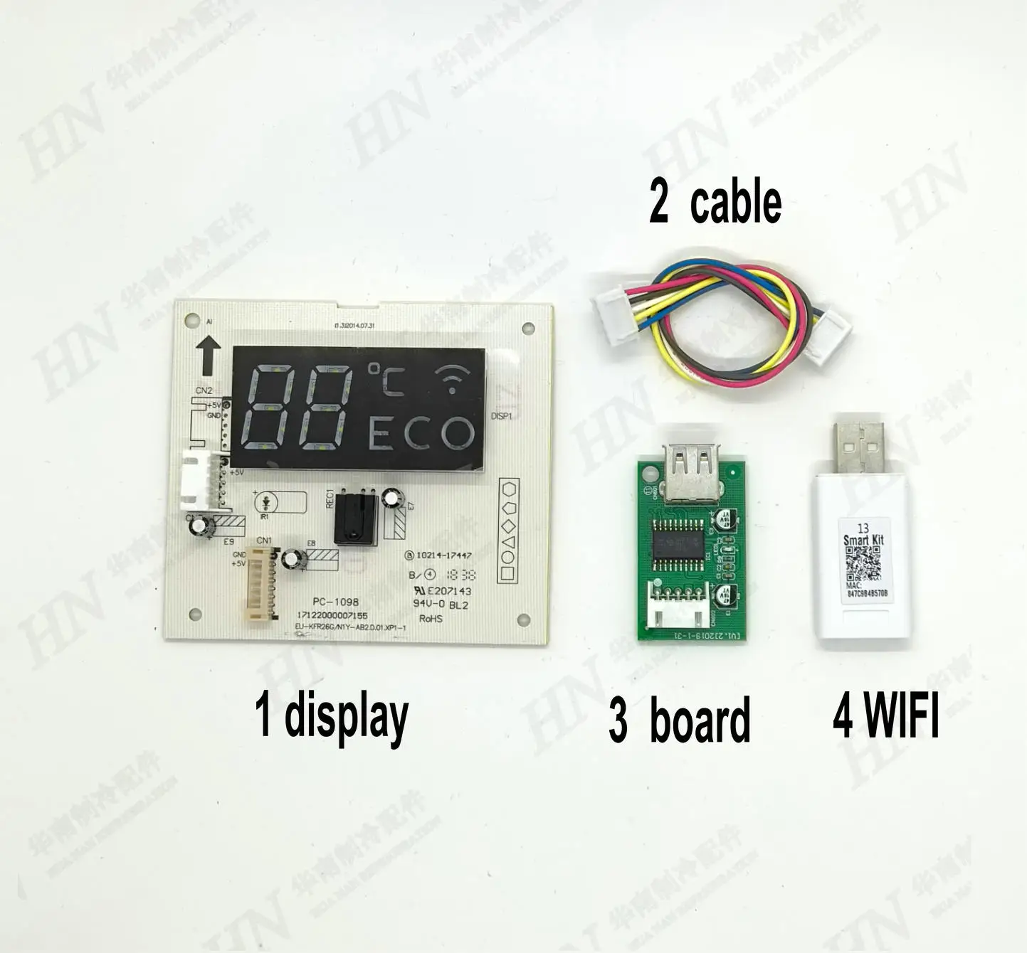 새로운 미디어 에어컨 WIFI 세트 EU-OSK103 EU-OSK105 CE-26GY-2.4G 17122000007155 EU-KFR26G/N1Y-AB2