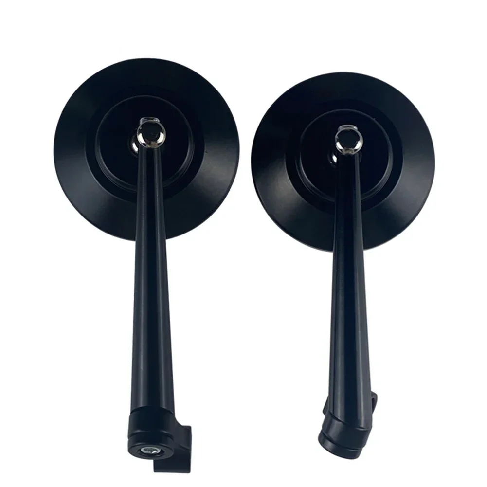 2pcs Rearview Mirror Replacement CNC Motorcycle Electric Mirror Round Side Rearview For Honda