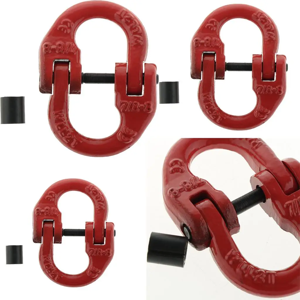 Roller Chain Connector Link Alloy Steel Connection Link 1.12t 2t 3.15t All 3