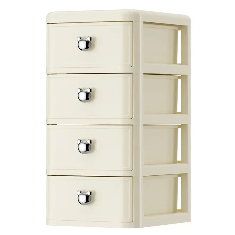 Desktop Storage Box Drawer-Type Transparent Dressing Table Cosmetic Storage Box Plastic Multi-Layer Stationery Storage Rack 5