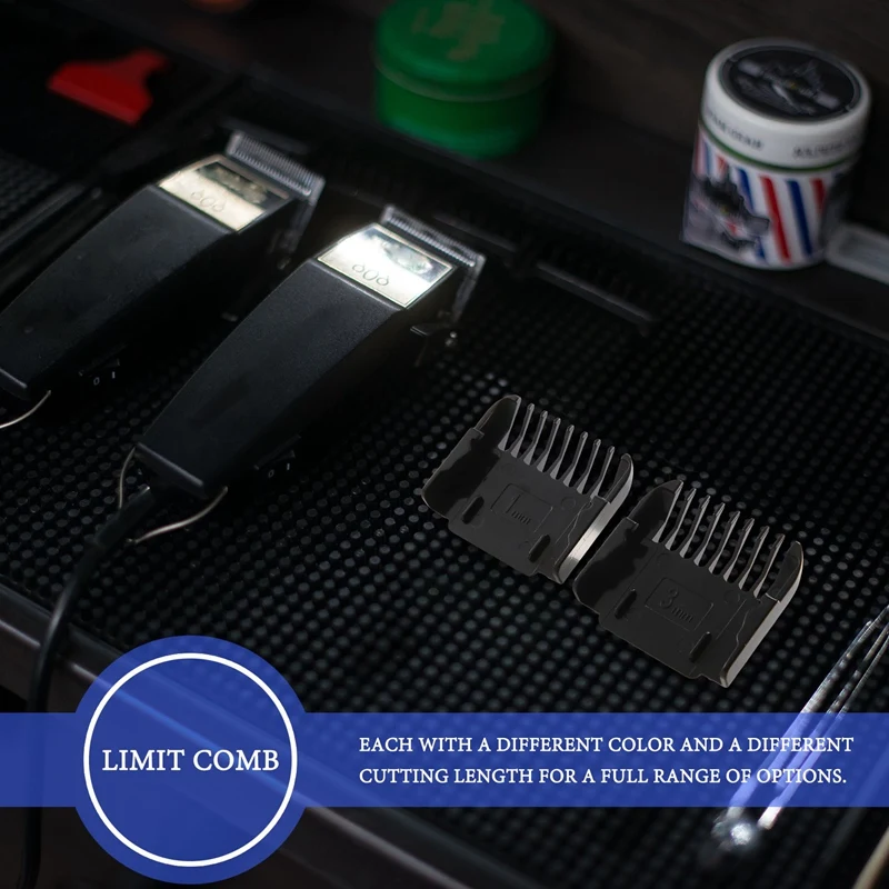 Hot Electric Clipper Accessories,4Pcs Cut Clipper Limit Comb Guide Attachment Size Barber Replacement 4