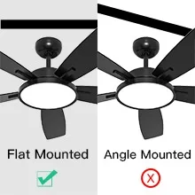 plug in ceiling fan