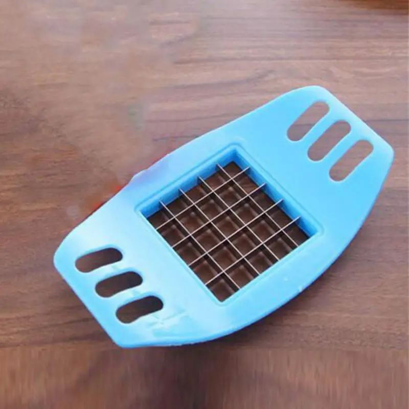 Kitchen Cutting Gadgets Stainless Steel Egg Slicer Vegetables Fruit Potato Salads Cube Grid Cutter Cheese Device