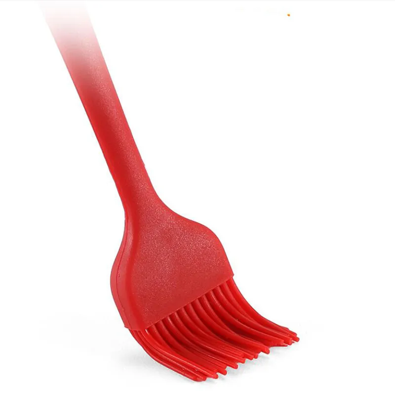 3Pcs Silicone Oil Basting Brush BBQ Tongs Set Cake Cream Scraper Butter Smoother Kitchen Grill Food Meat Tongs Barbecue Tools food tongs
