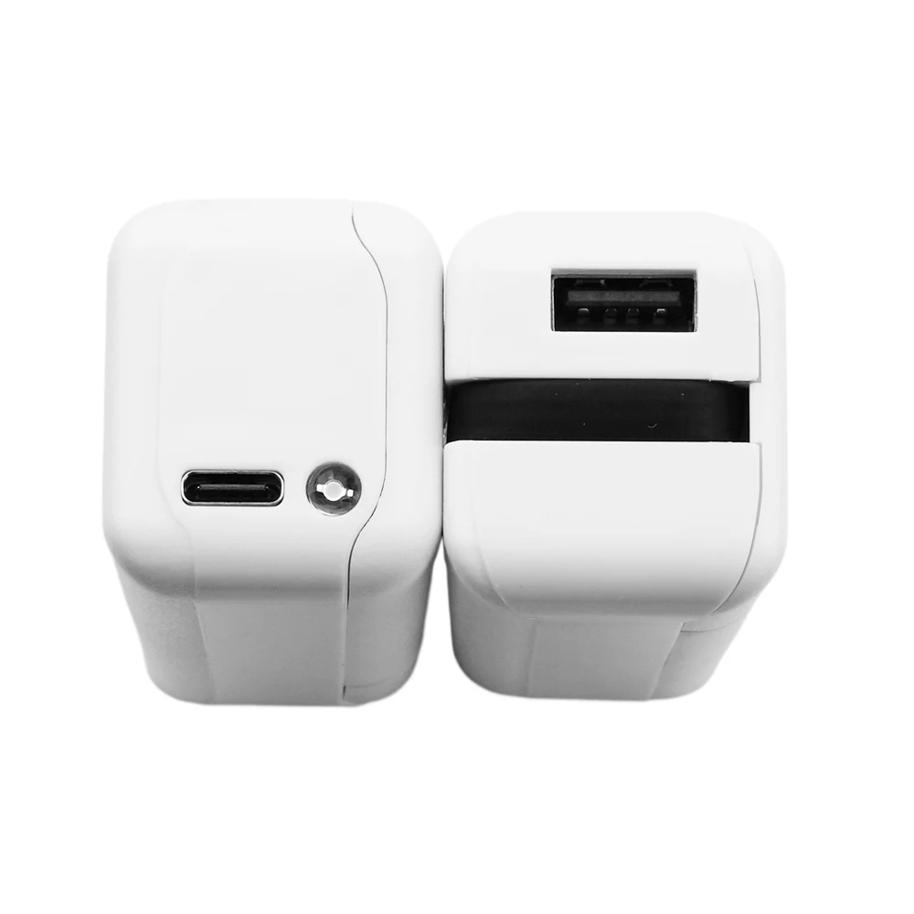 1*18650/18700/20700/21700 배터리 충전기 Type-C USB 포트 파워 뱅크 케이스 DIY 쉘 키트 휴대폰 파워 뱅크 박스 케이블