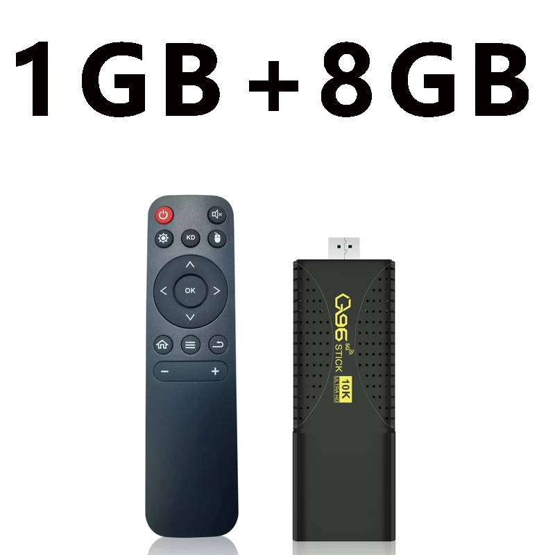 Q96 10K Smart TV Stick 4G WiFi Android 12 Rockchip 3228A Quad Core