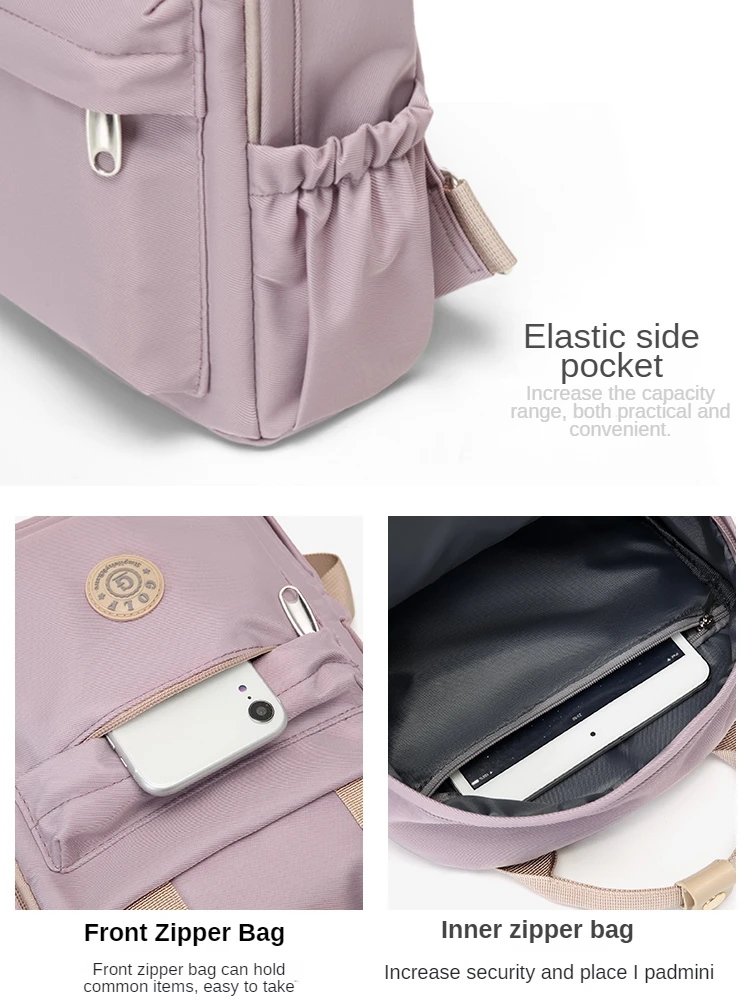 Golf backpack women's high-capacity college style computer bag women's simple backpack backpack tide brand 5