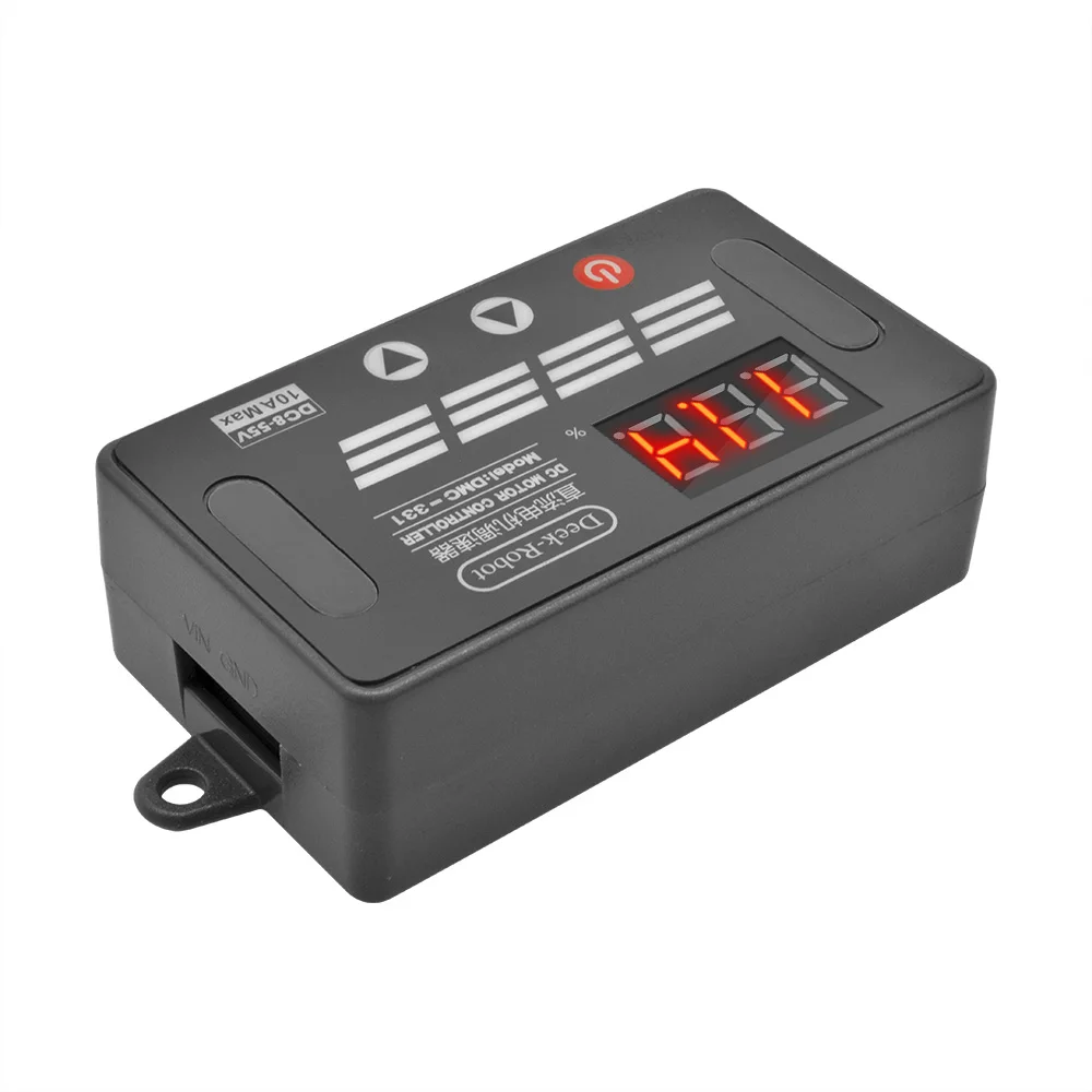 DC 8~55V Motor Speed Controller PWM 0~100％ Adjustable Motor Governor Drive Module LED Digital Display Controller