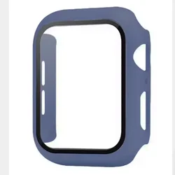 Premium Glass Cover & Bumper Screen Protector for Series 7 8 9 45mm (Purple20)