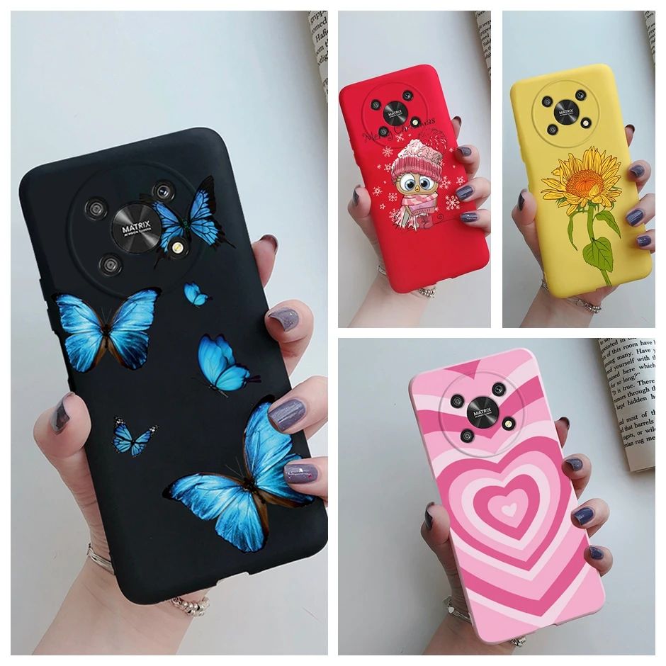 COMAKU Cover per Honor Magic 4 Lite 4G/5G, con 360° Magnetica Anello Supporto, Anti Caduta e Resistente Agli Urti, Cover per Honor Magic 4 Lite 4G/5G - Nero