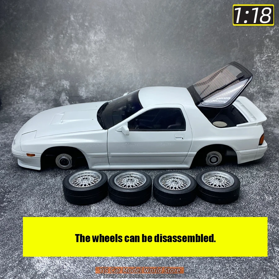 TOPART 1:18 for RX7 FC3S 1989 alloy model car model Send friends